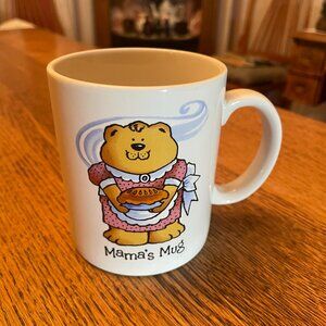 Vintage Mama's Mug with Mama Bear Coffee Cup Mug by Russ